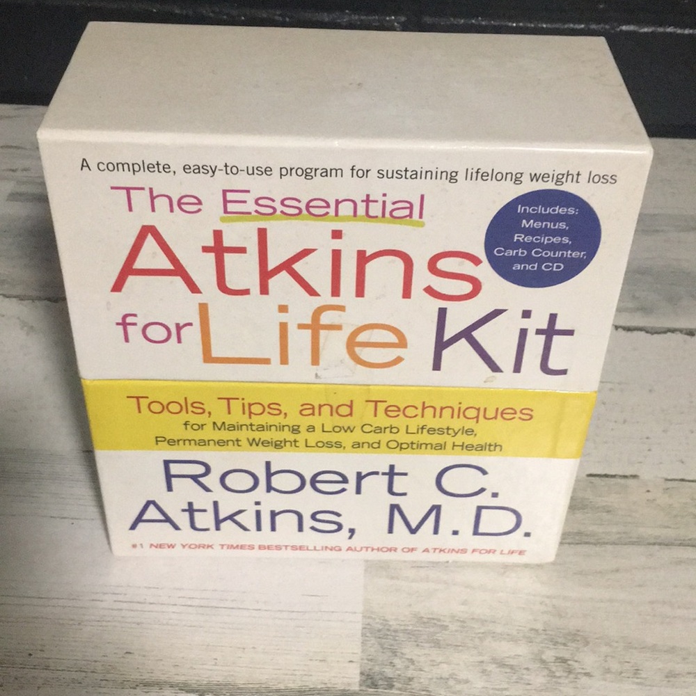 The Essential Atkins For Life Kit healthy eating meal planning kit Atkins recipe